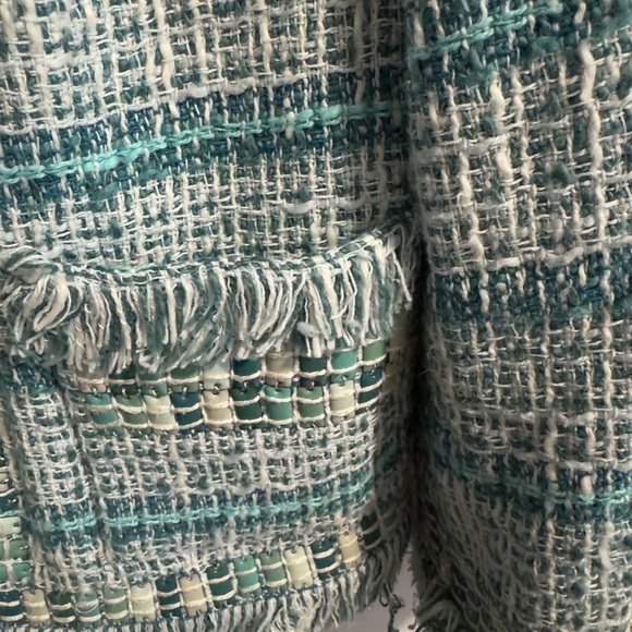 Tory Burch Curtis Tweed Jacket.  Size 4 - Picture 6 of 9